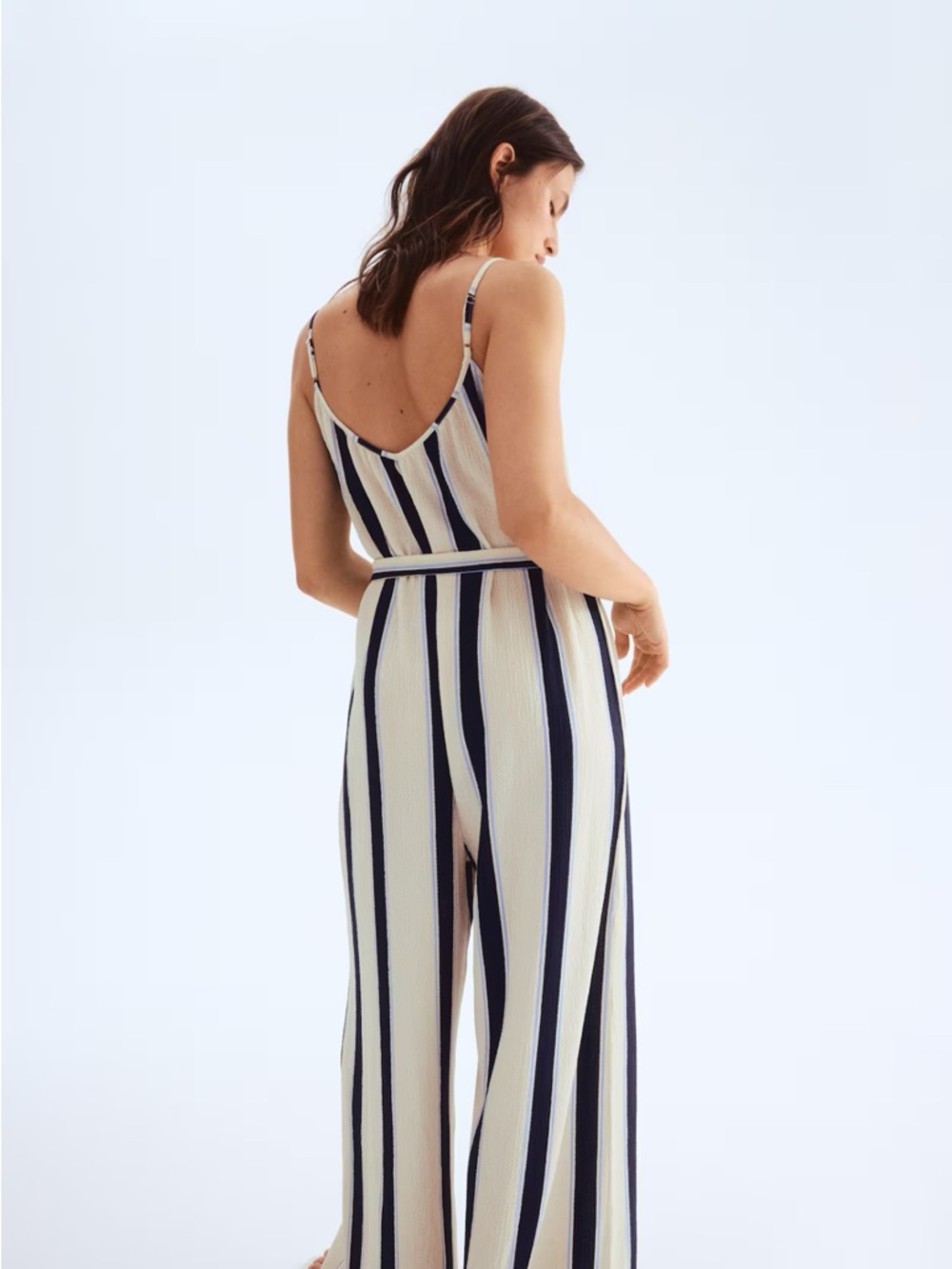 H&M Tie-Belt Jumpsuit